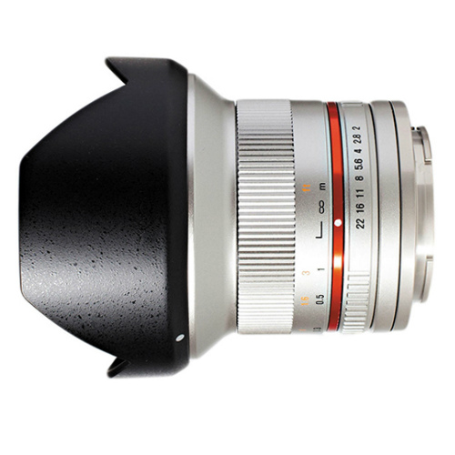 Samyang 12mm F2.0 NCS CS Canon M Silver